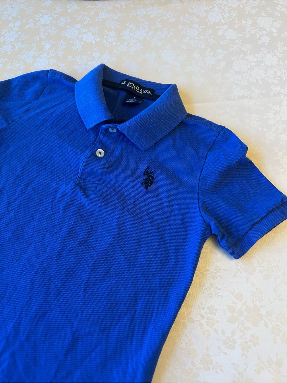 U.S. Polo Assn. Boys' Royal Blue Polo Shirt